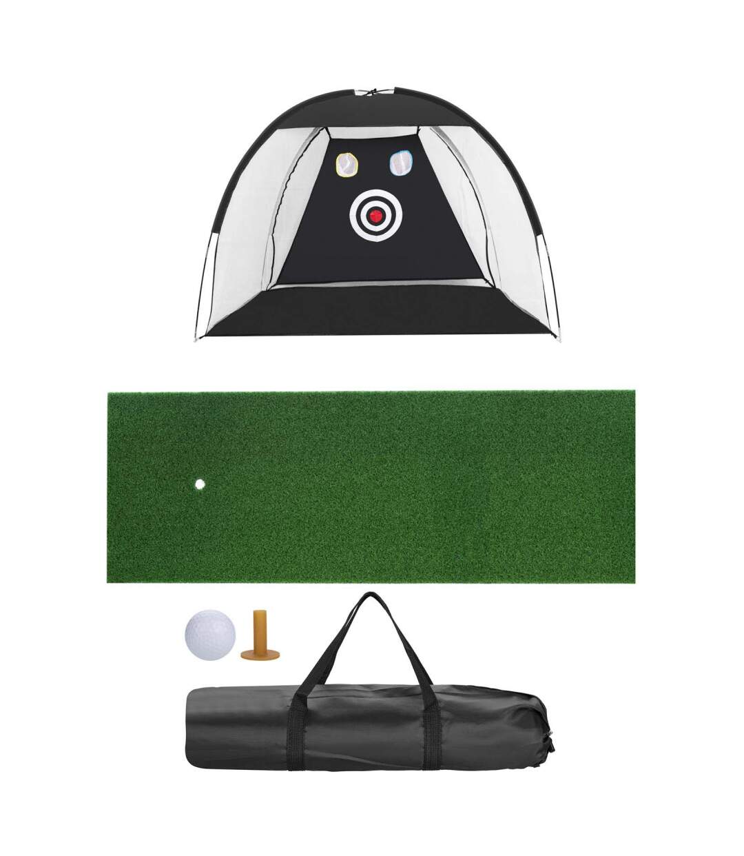 Filet d'entraînement de golf avec accessoires 3 mètres