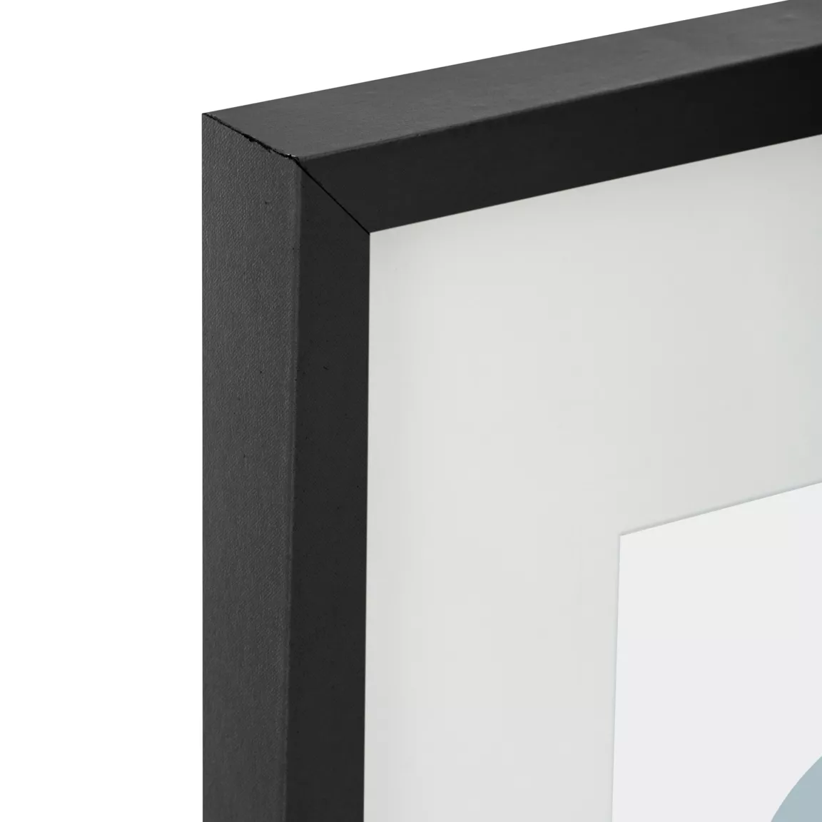 Cadre photo bois mural (30 x 40 cm) Manu Noir