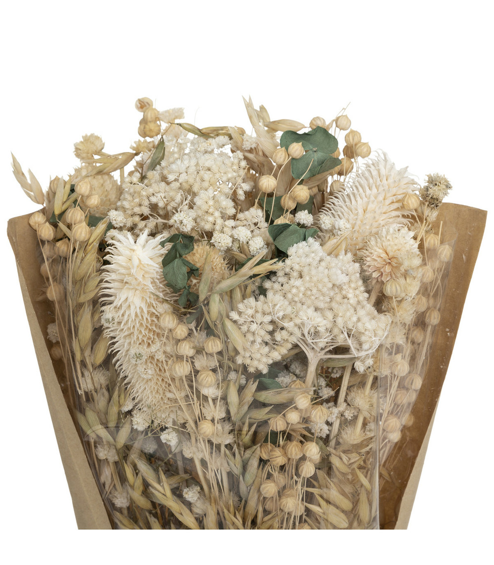 Bouquet de fleurs séchées d. 19 x h. 48 cm