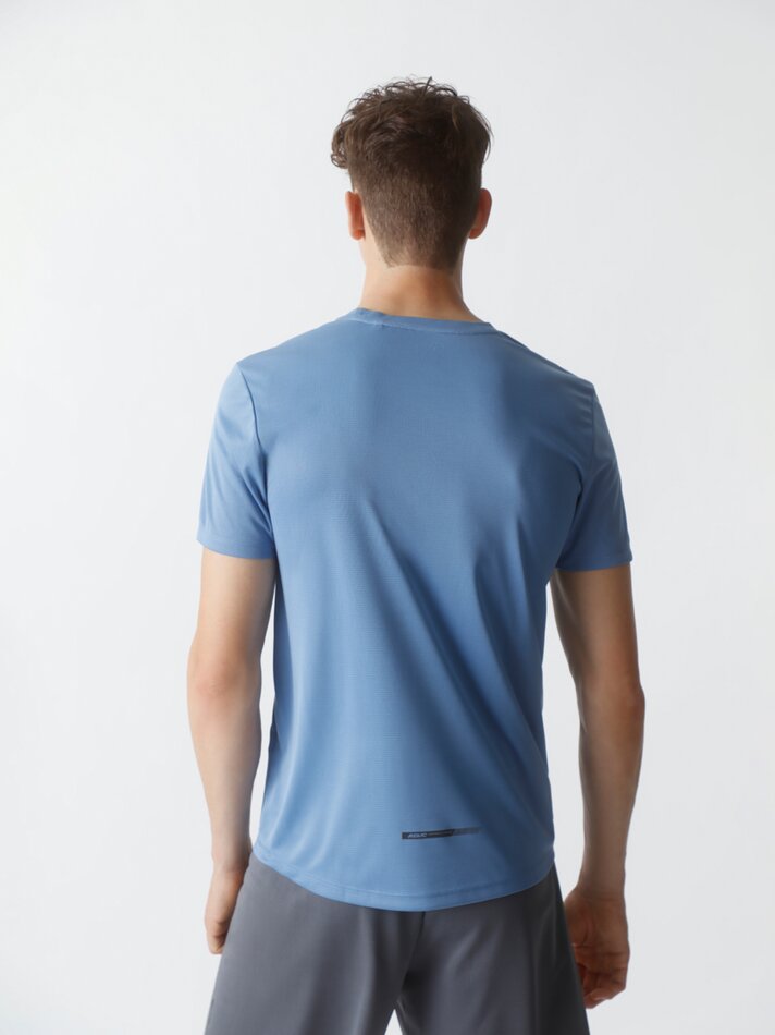 Camiseta esportiva - Azul índigo claro