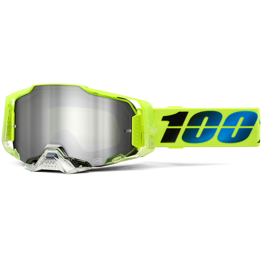 100% - Masque Armega Koropi - Silver Mirror Vert / Bleu / Gris