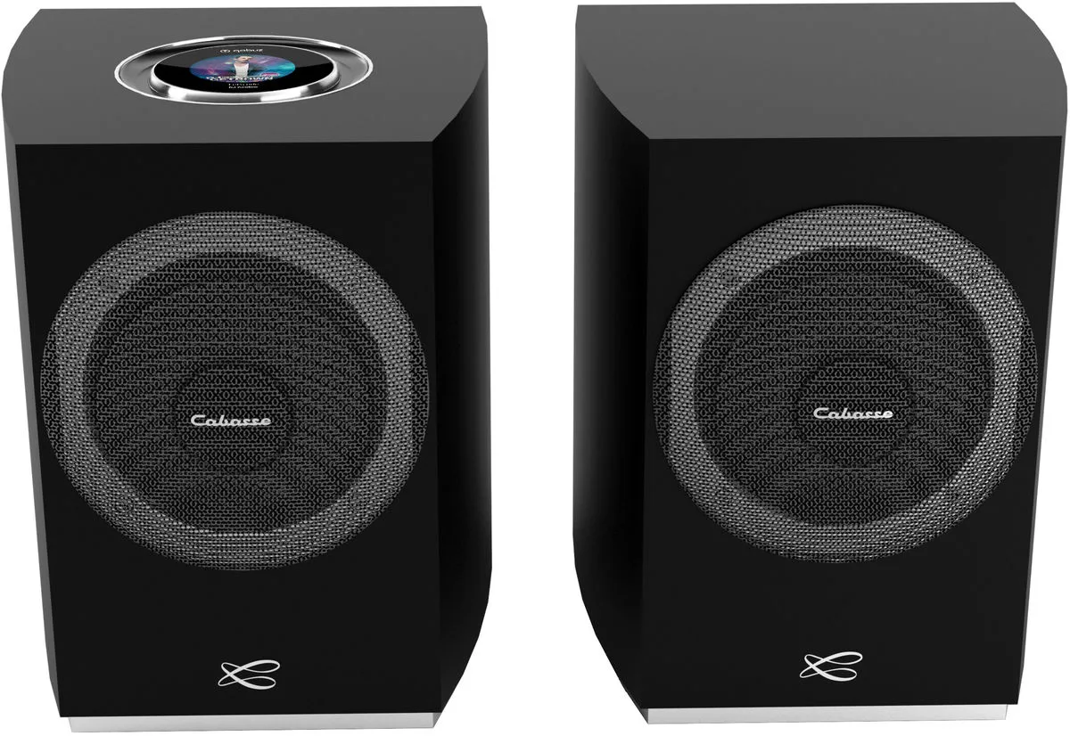 Cabasse Rialto Noir Satin Enceintes sans fil hi-fi
