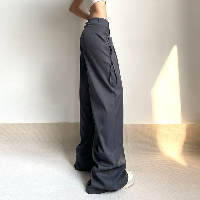 Sosana - Lage taille, losse, wijde broek