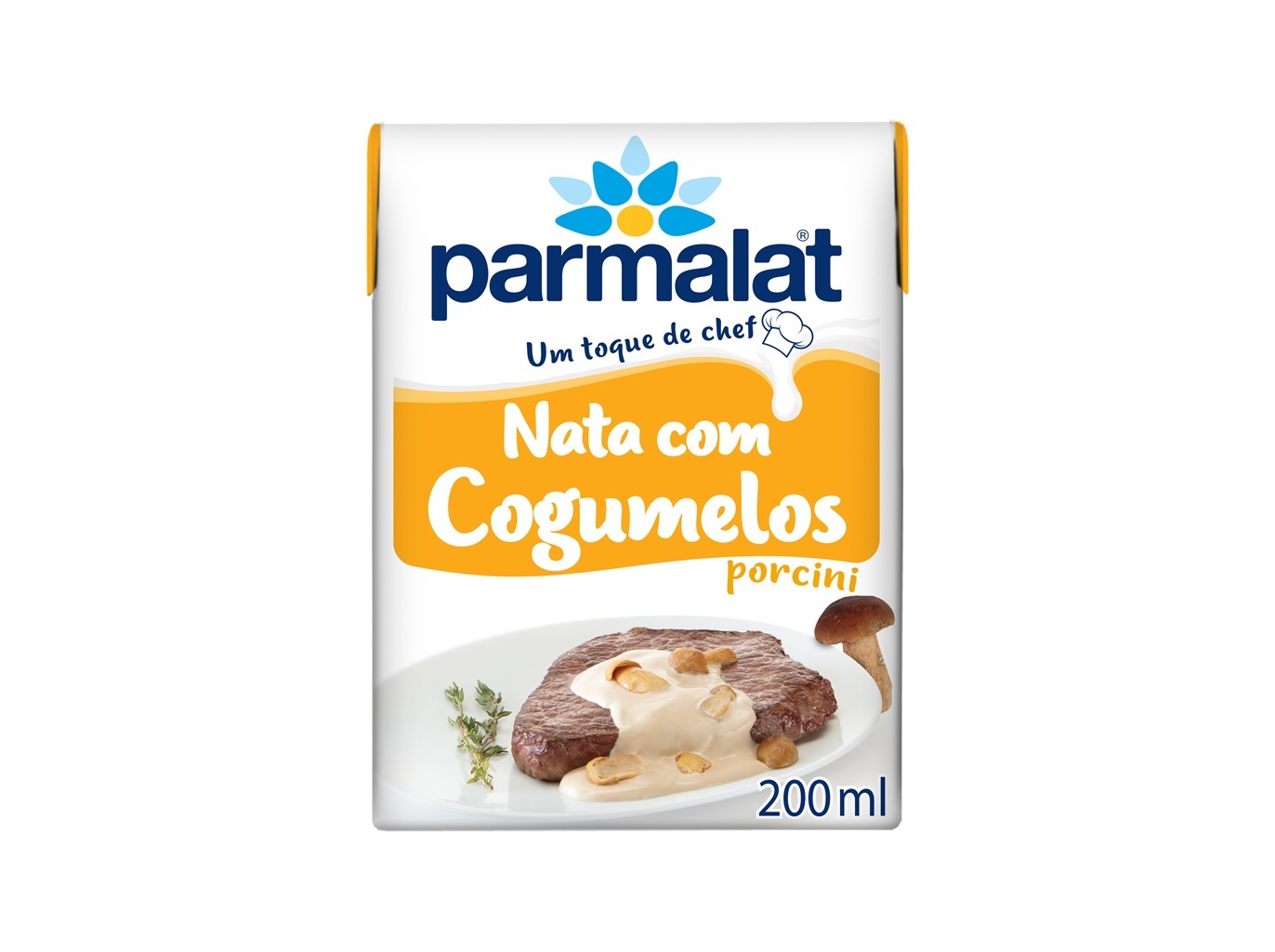 NATAS PARMALAT UHT COGUMELOS 200ML