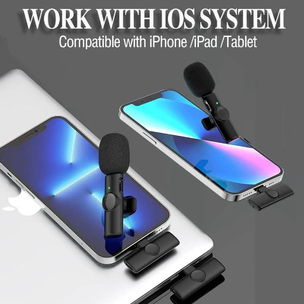 Yonis Microphone Bluetooth Mini Pour iPhone/iPad