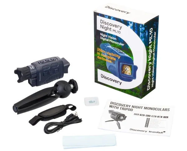 Levenhuk Discovery Night ML10 Digital Night Vision Monocular with Tripod