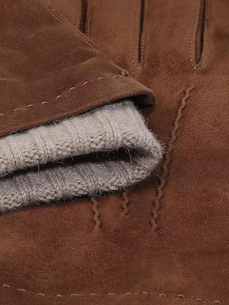 TR-HANDSCHUHE Lederhandschuhe braun