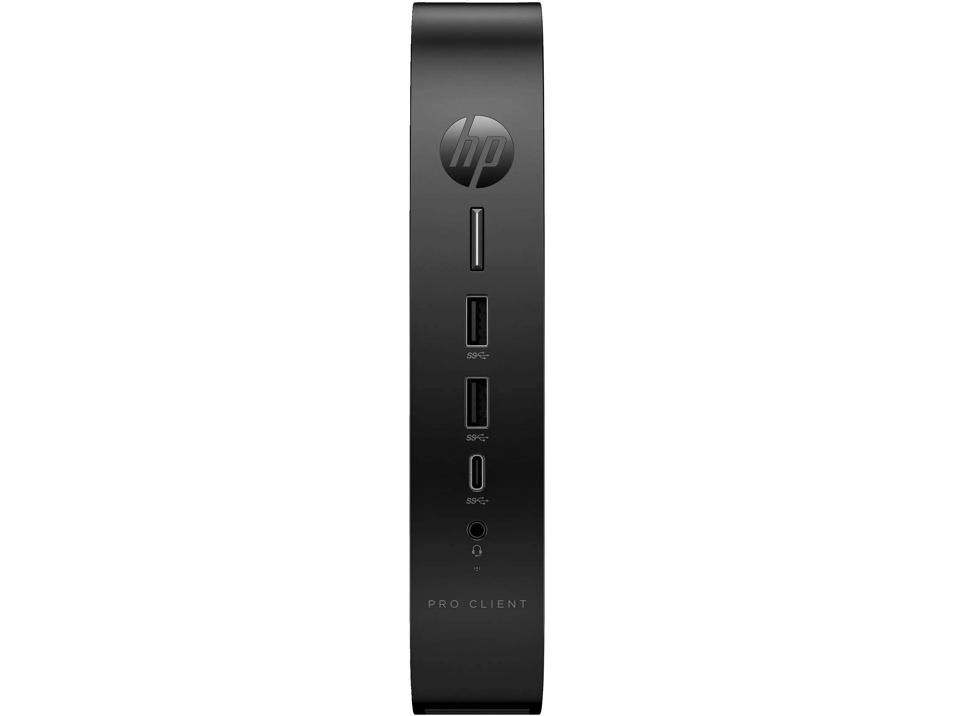 HP Pro t550 - Tynd klient - USFF 1 x Celeron J6412 / op til 2.6 GHz - RAM 8 GB - flash 32 GB - eMMC - UHD Graphics - Gigabit Ethernet - IGEL OS - skærm: ingen
