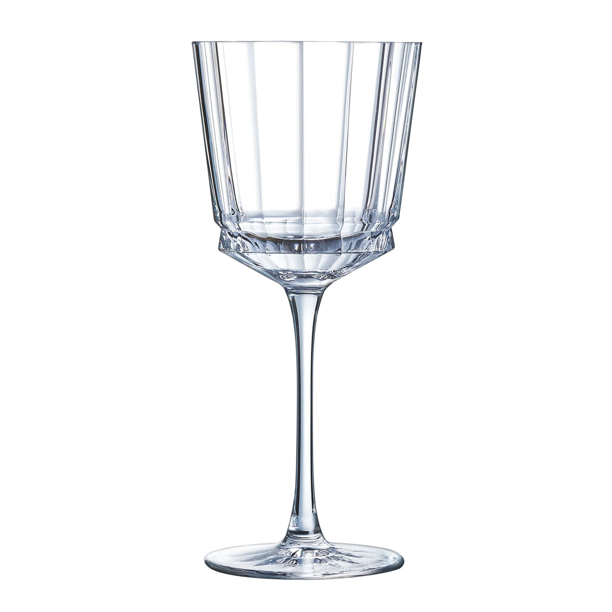 Macassar - 6 verres à pied 35 cl Cristal d'Arques