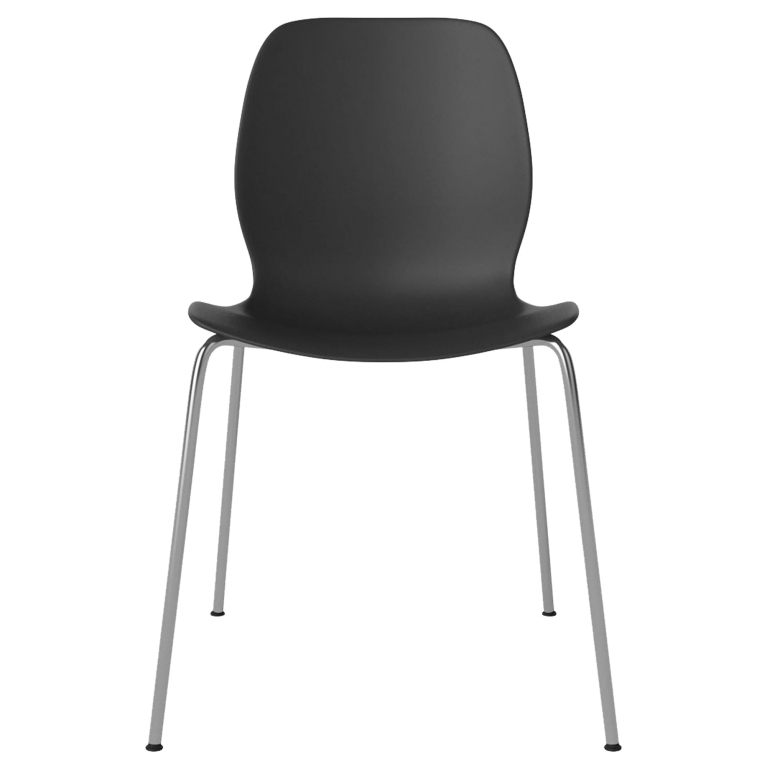 Bolia Seed stoel onderstel metaal zwart/chroom