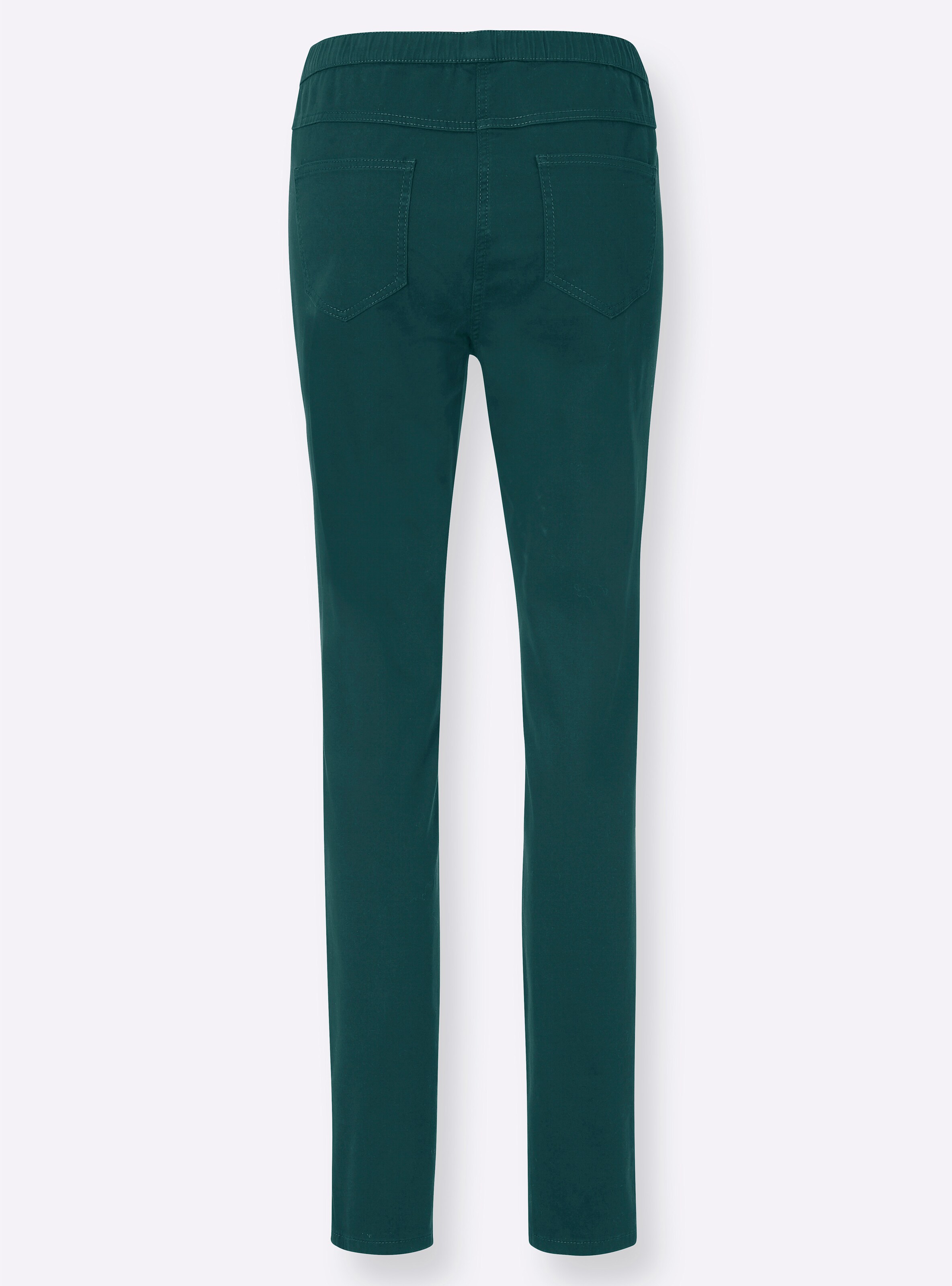 Jeggings in tannengrün