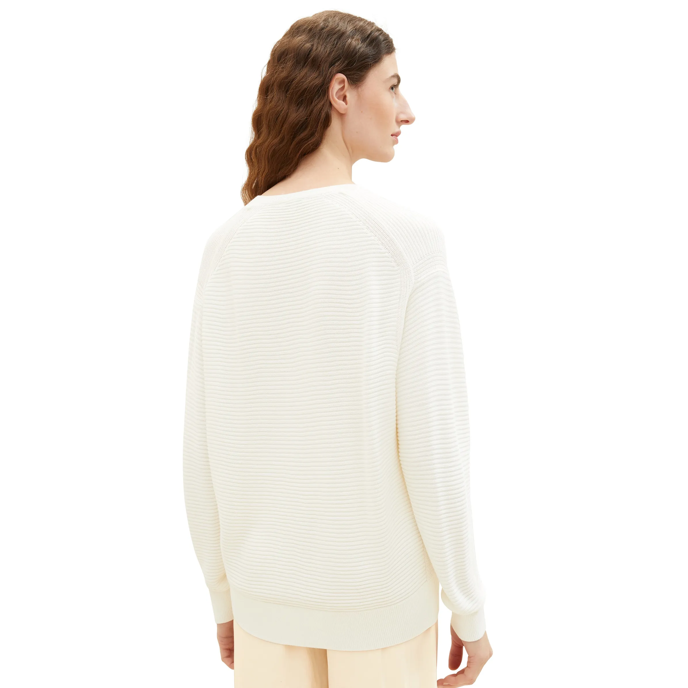 Damen Pullover mit V-Ausschnitt