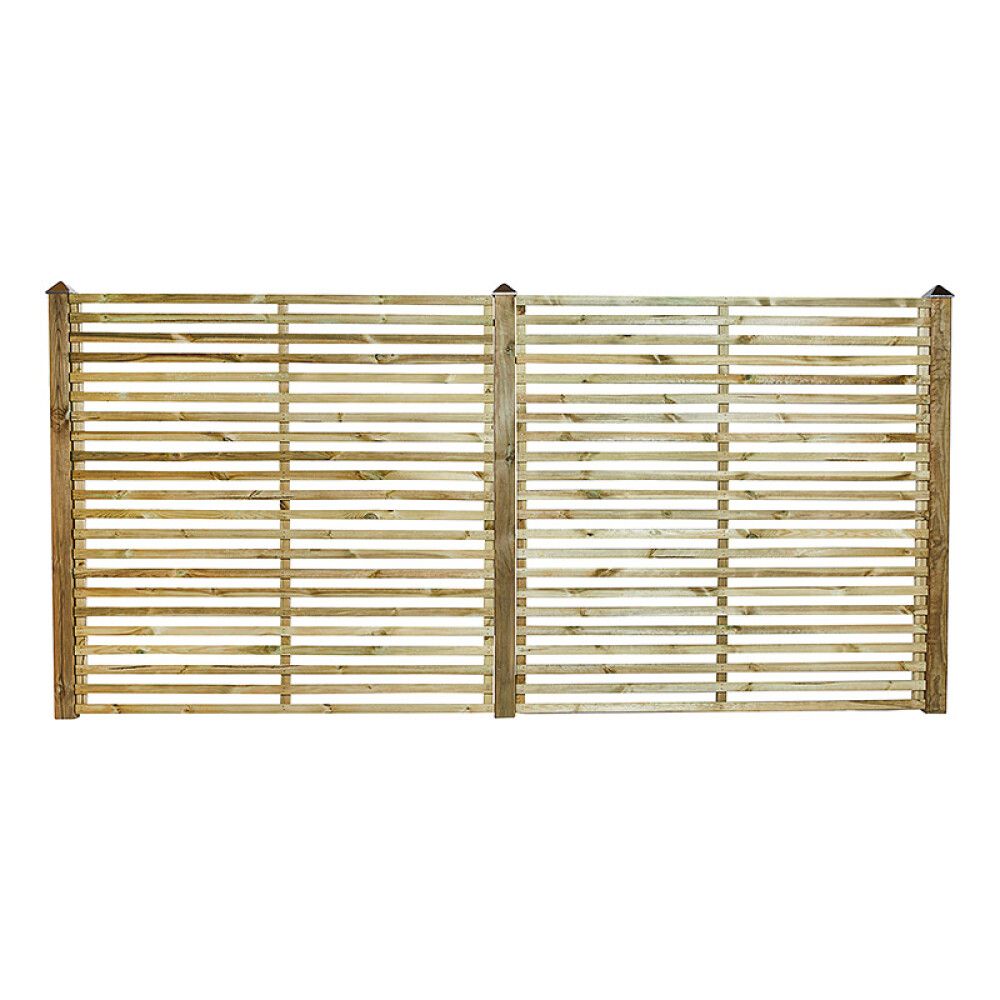 LEVEGG NORDIC FENCE JUTLANDIA JALUSI TRYKKIMPREGNERT 180×180 CM
