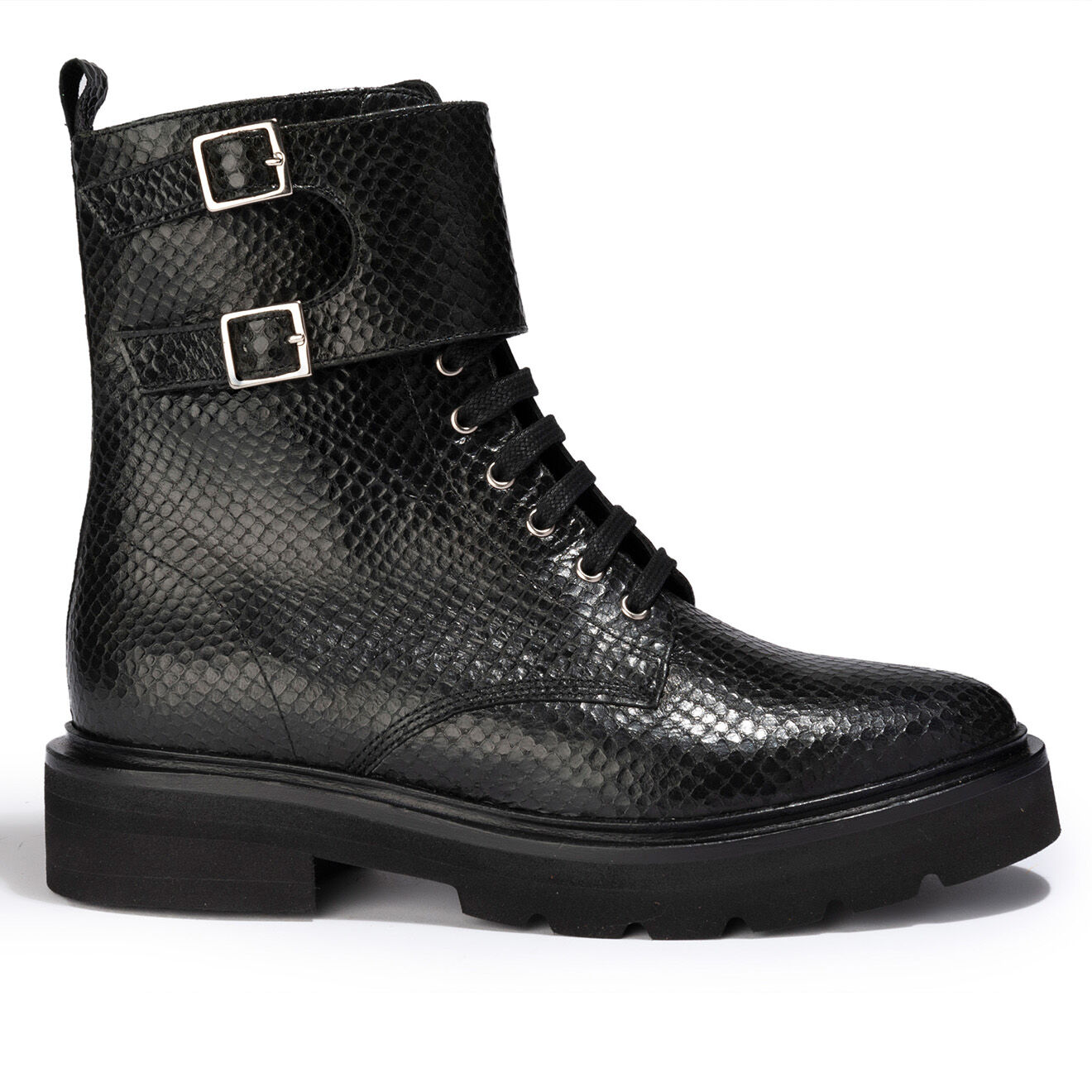 Anaki Boots en Cuir Lottie noires