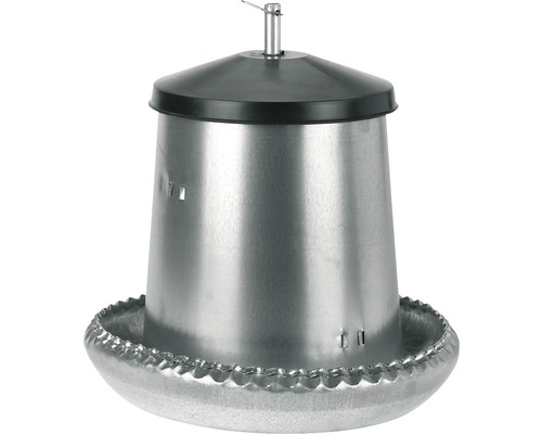 Automatische kuikenvoederbak, gemonteerd, 5 kg, gegalvaniseerd