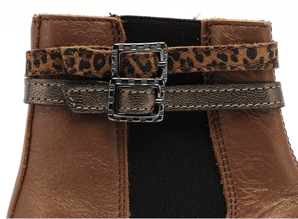 Bopy boots bottine enfant sinda marron