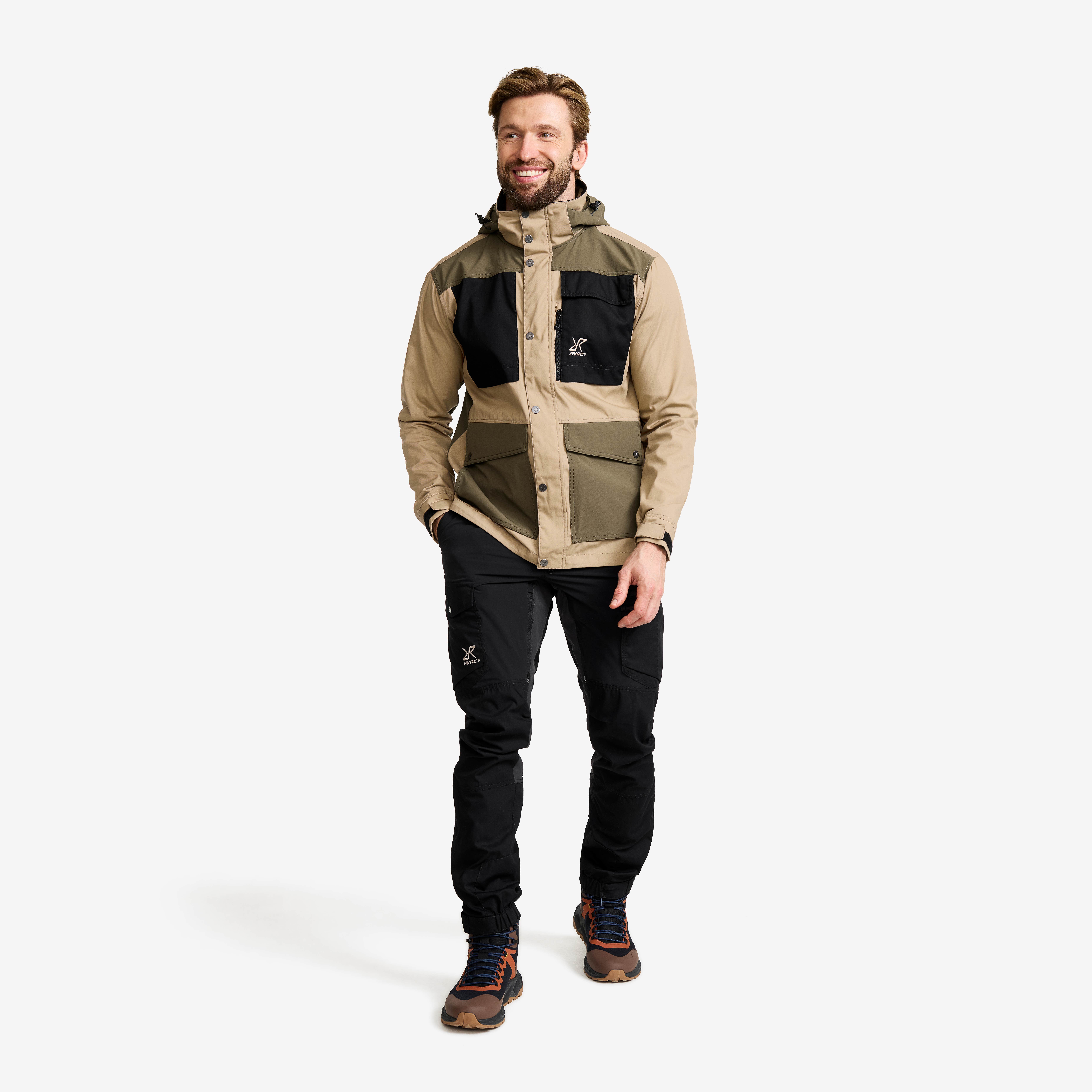 Rambler Lightweight Pro Jacket Herre Khaki/Light MossGray