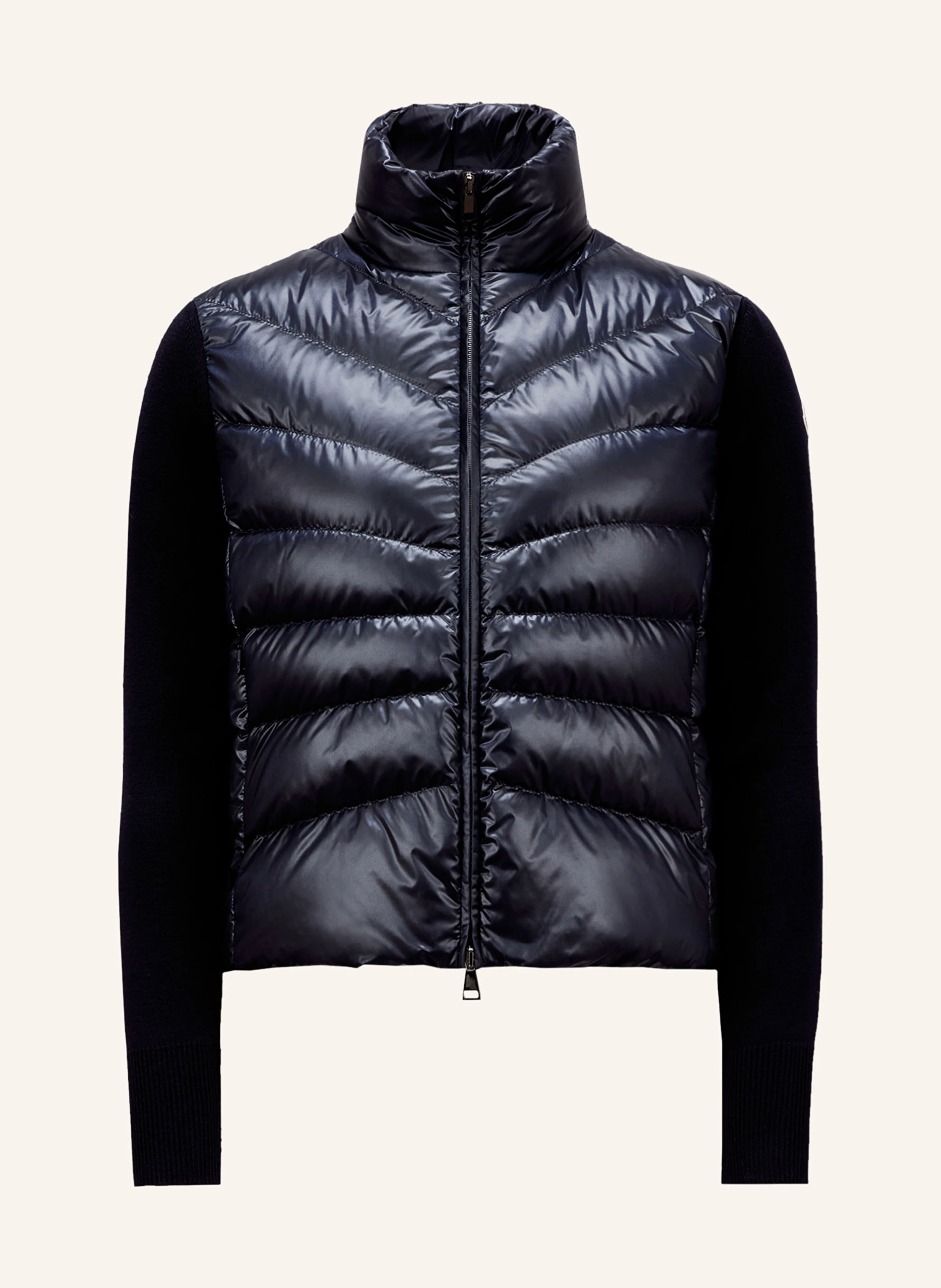 MONCLER Daunenjacke im Materialmix
