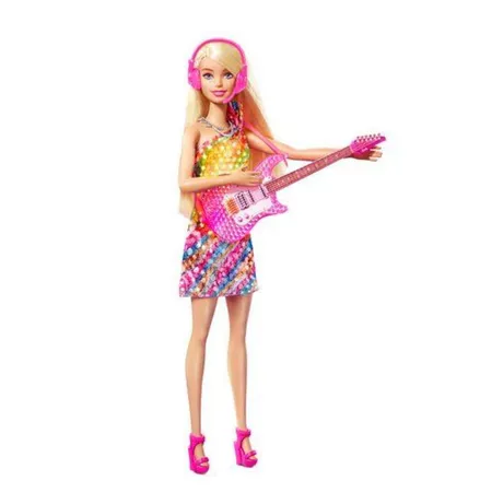Barbie „Bühne Frei für große Träume“ Malibu Sängerin Puppe mit leuchtendem Kleid + Musik