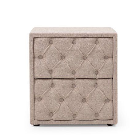 Opbergboxspring Oxybedd - Beige