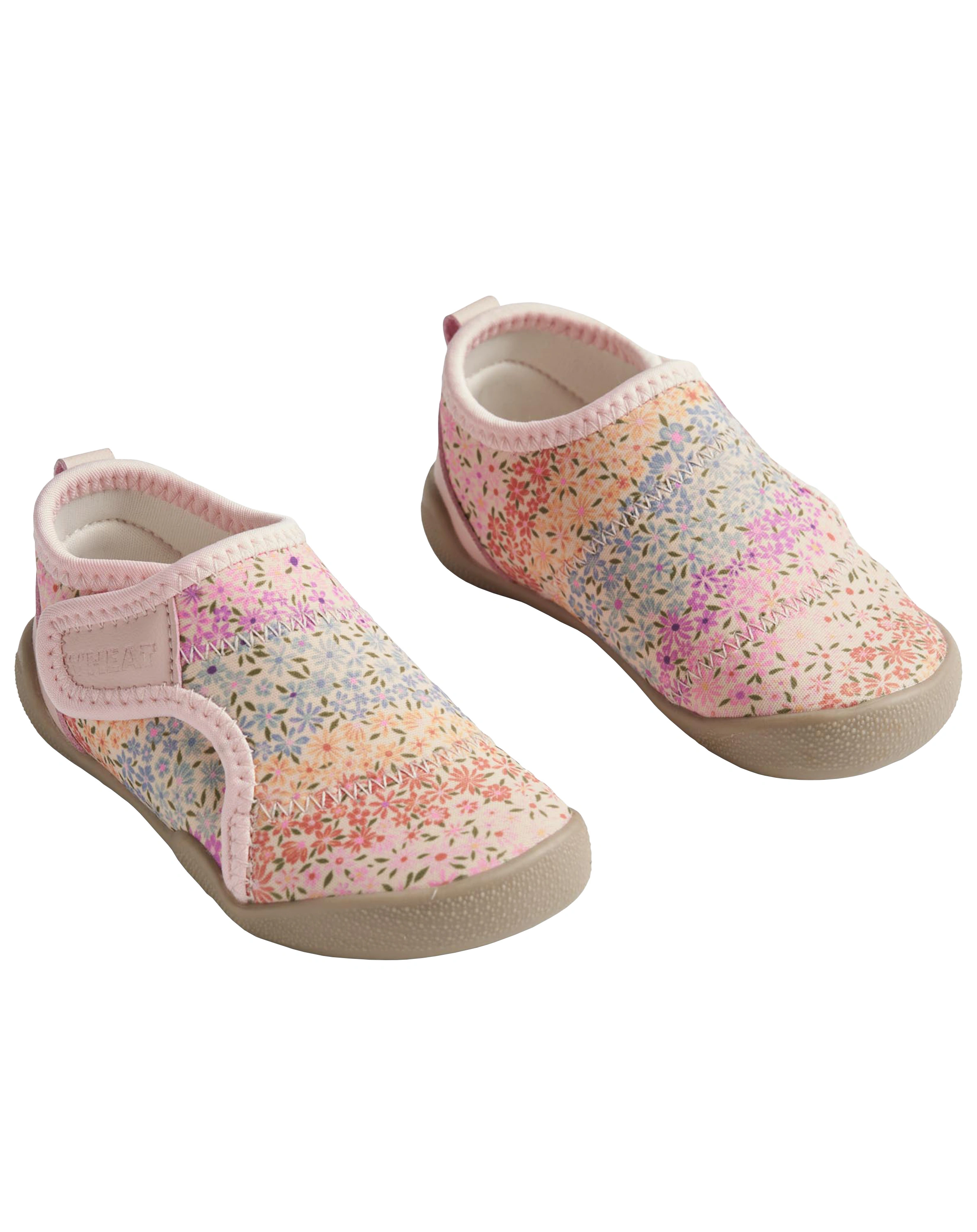 Strand-Schuhe SHAWN FLOWERS in rainbow