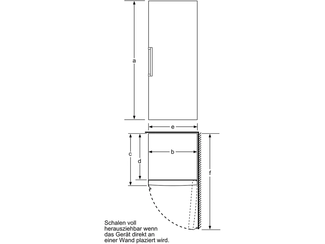 Bosch Congélateur armoire 70cm 289l no frost - gsn51awdv