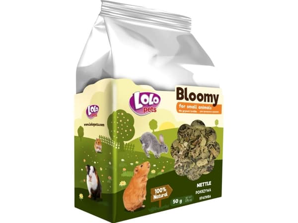 Bloomy Nettle leaf for rodents and rabbits 50g