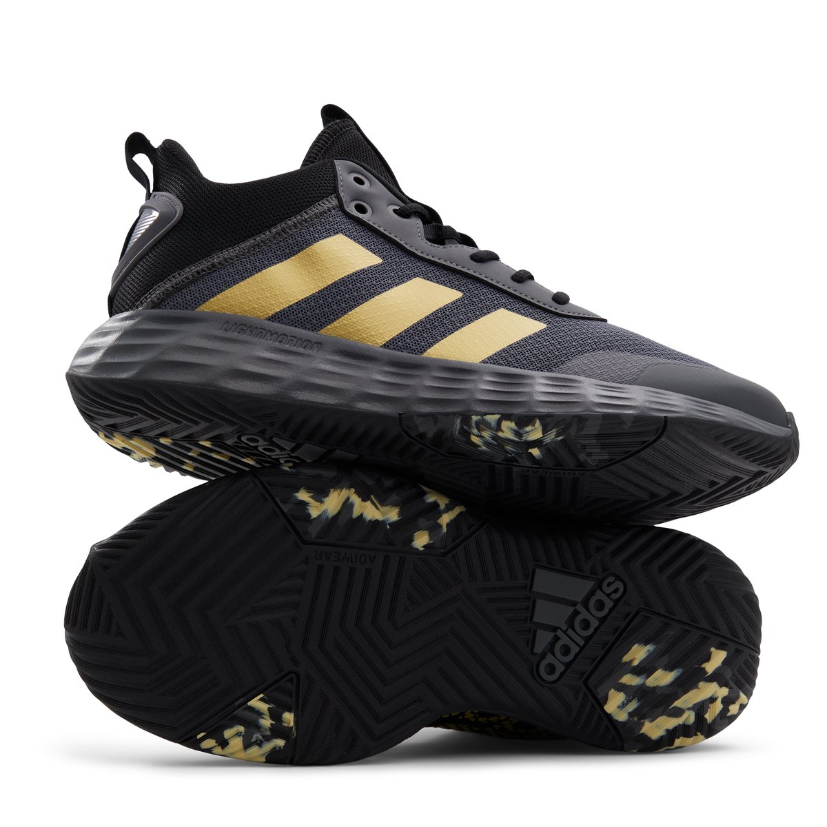 ADIDAS-Ownthegame2-Baskets - Talon plat - Autre Noir