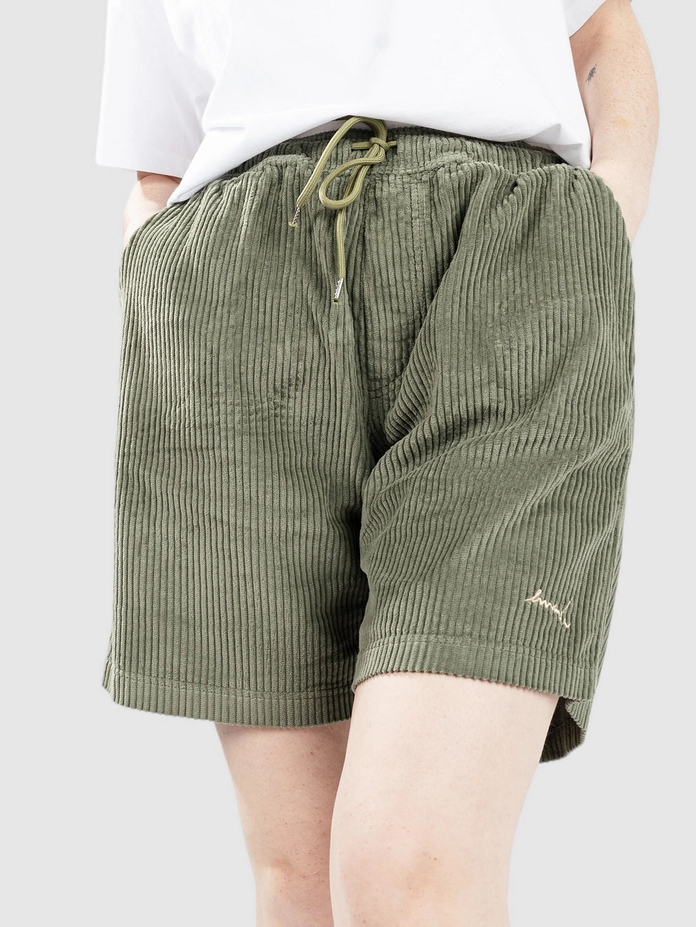 Ementa SB Magoado Cord Shorts green
