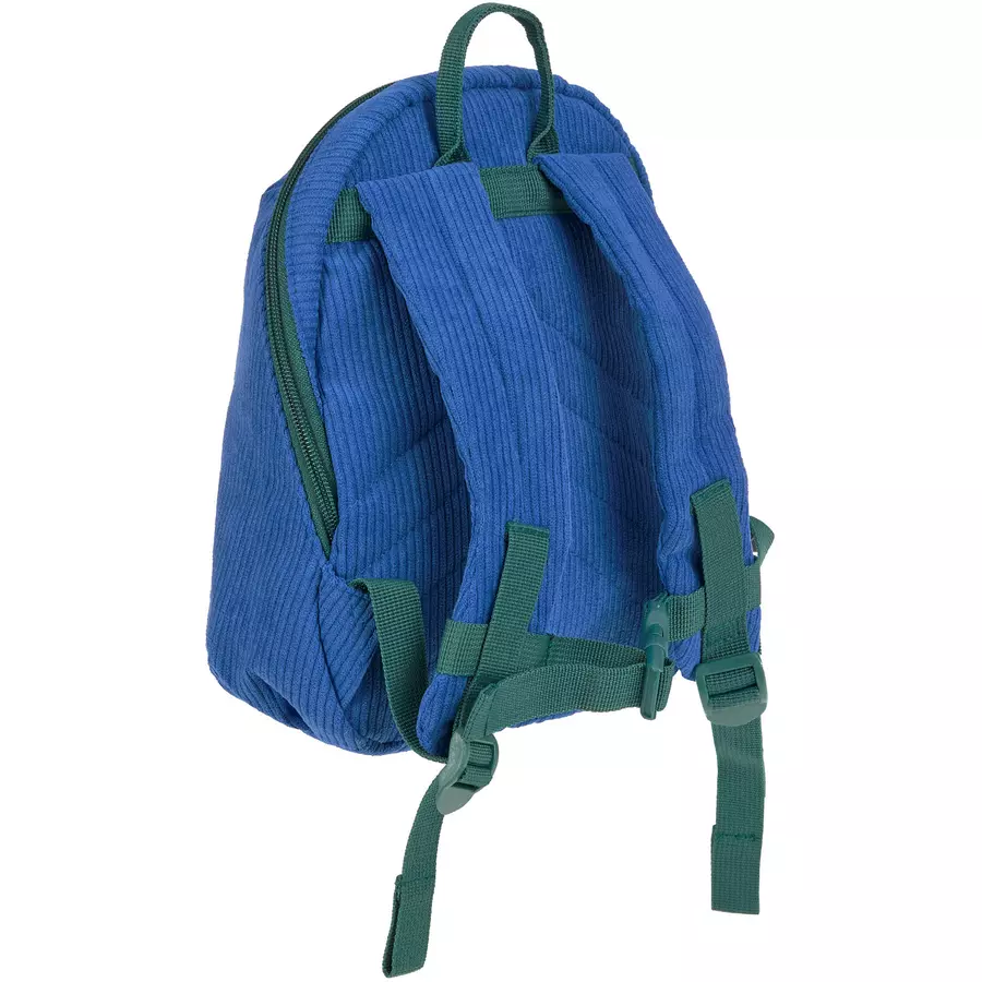 LÄSSIG Kindergartenrucksack Cord Little Gang - Smile, Blau