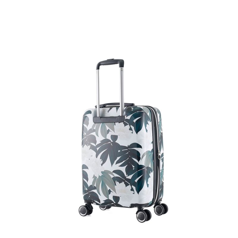 Valise cabine rigide 376 Extensible 55 cm Fleur A