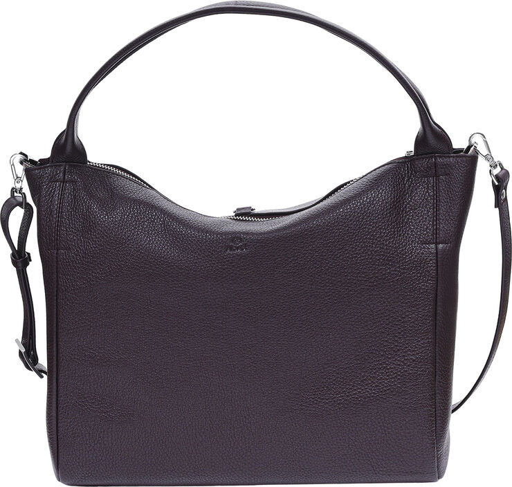 ADAX Cormorano shoulder bag Emilia Burgundy