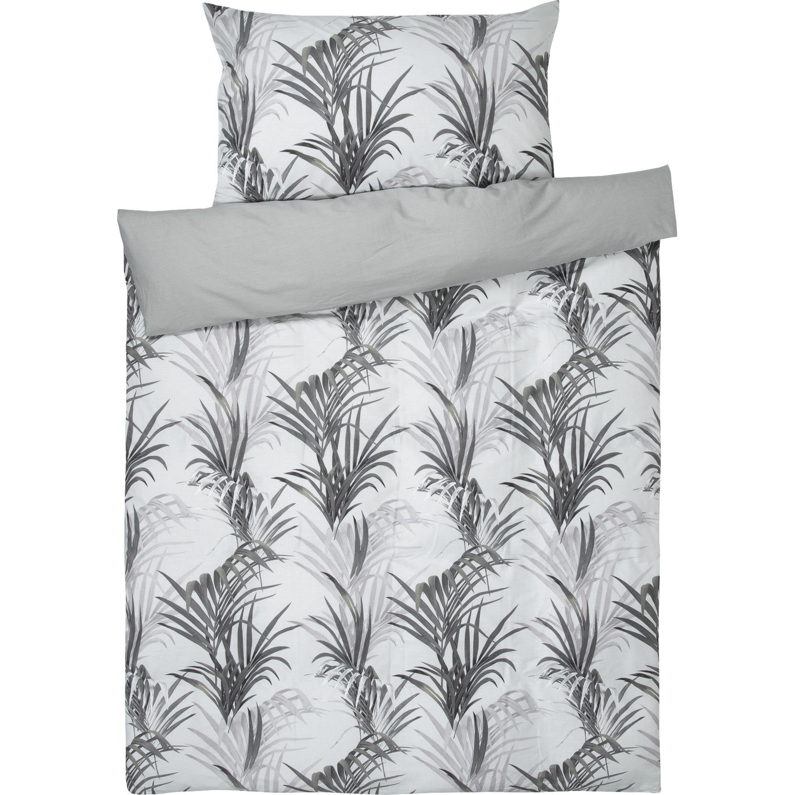 Bettwäsche mit Blättermotiven