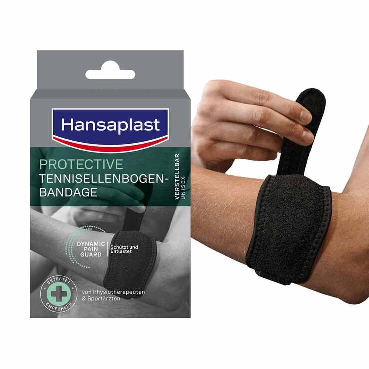 Hansaplast Tennisellenbogen-Bandage verstellbar, 1 St