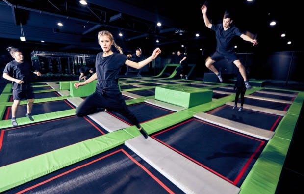 Trampolinhalle in Herzogenrath