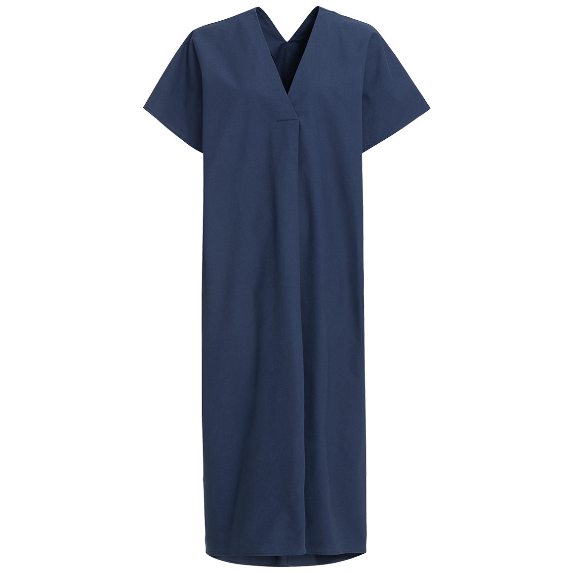 Gina Benotti Damen Kleid mit V-Ausschnitt dunkelblau