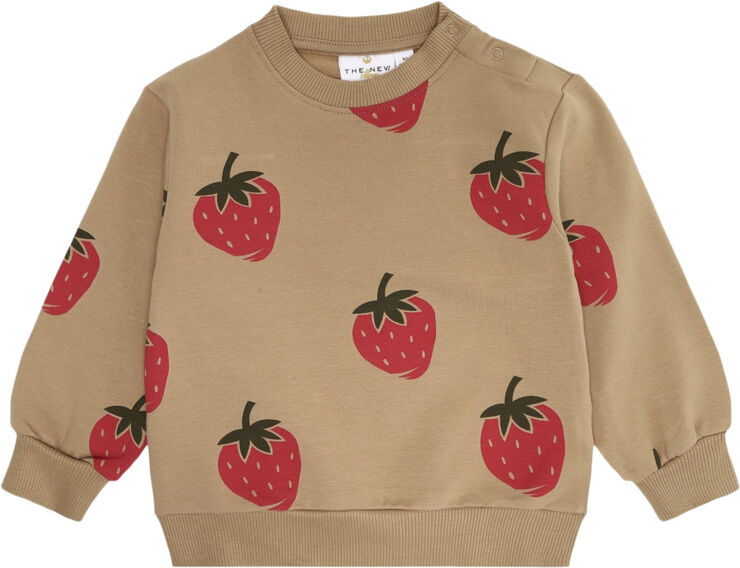 The New TNSLagora Sweatshirt Tannin big strawb