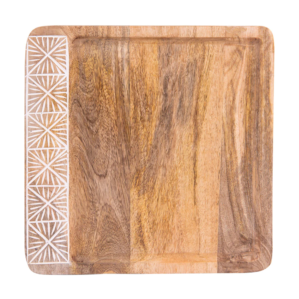 Plateau carré Spirit 30 cm Table passion
