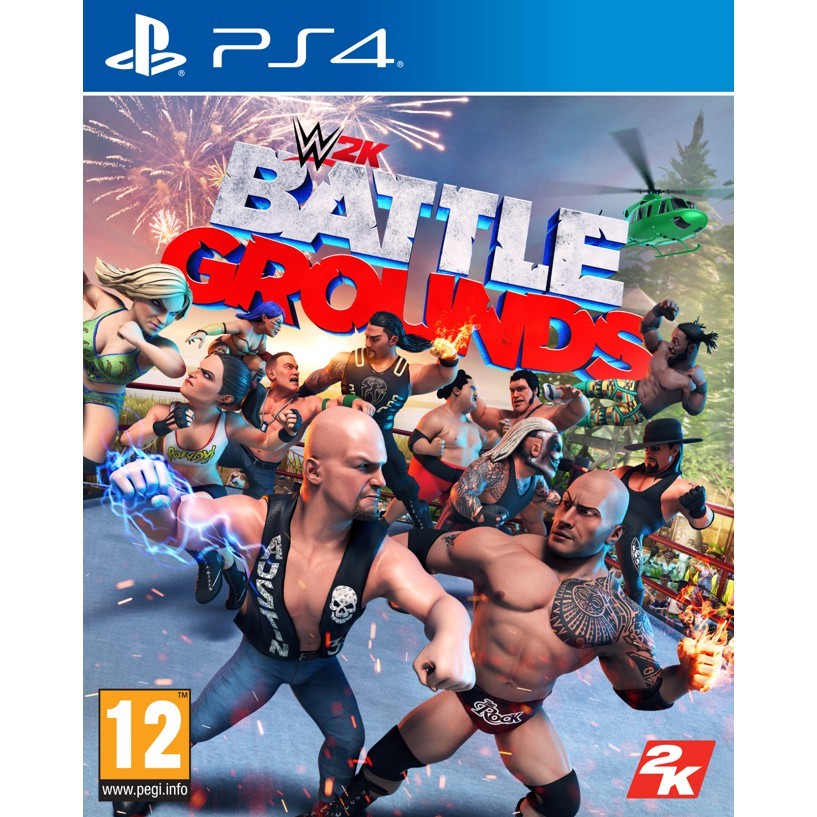WWE BATTLEGROUNDS (NL, FR)- PlayStation 4