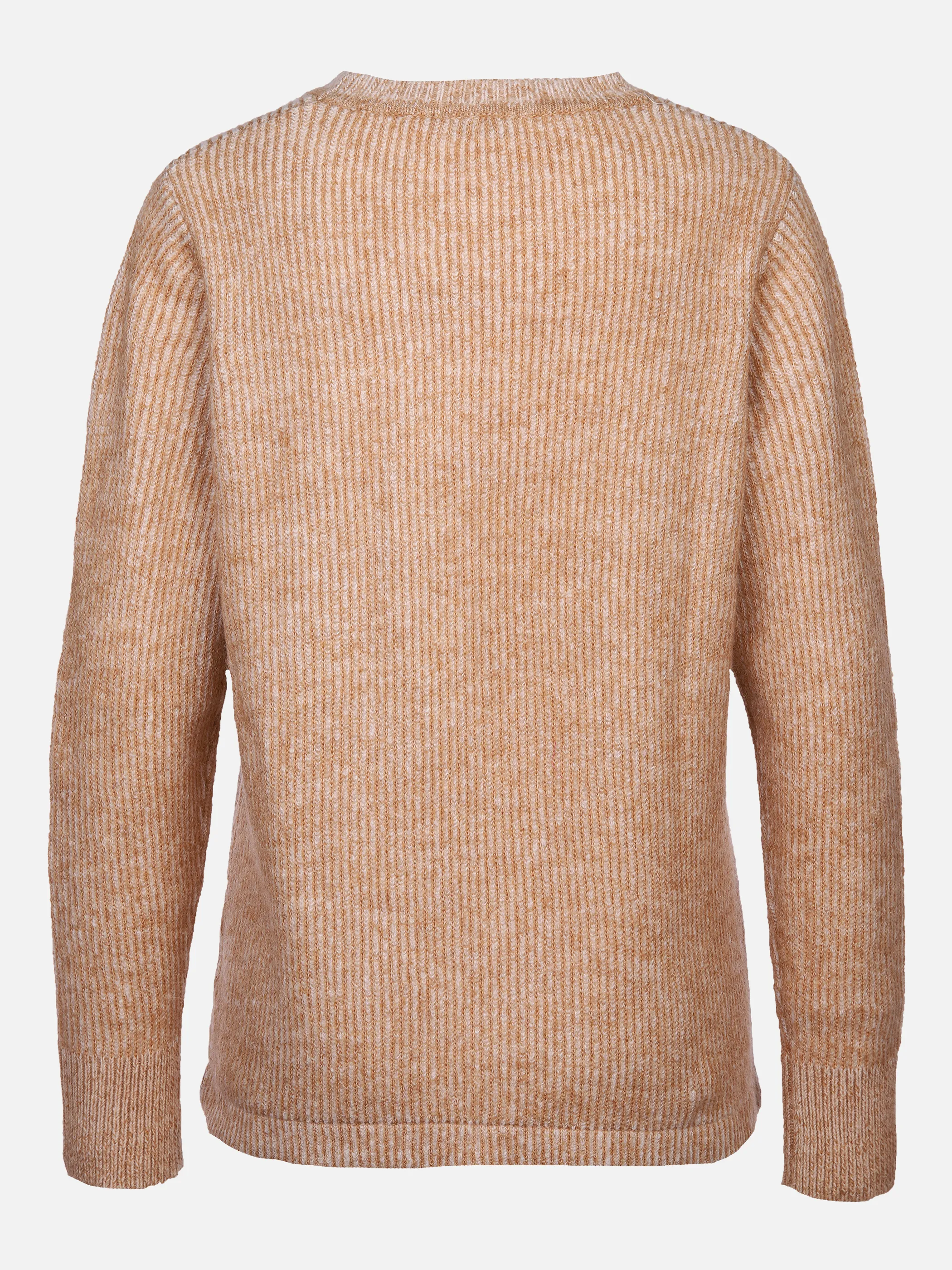 Damen Strickpullover mit Tunnelzug und Kordel