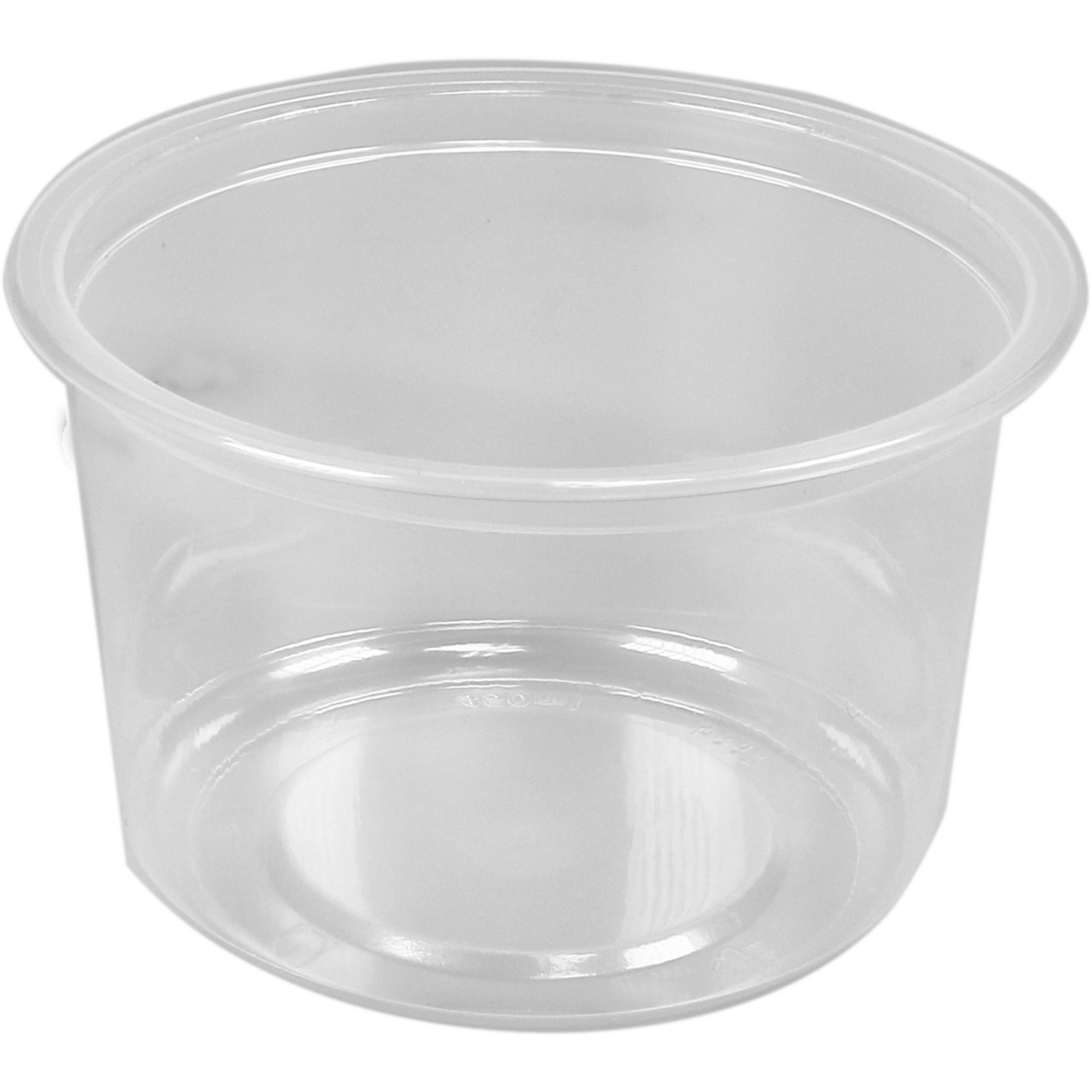 Cup, pP, 500ml, Ø 115mm, 80mm, transparant