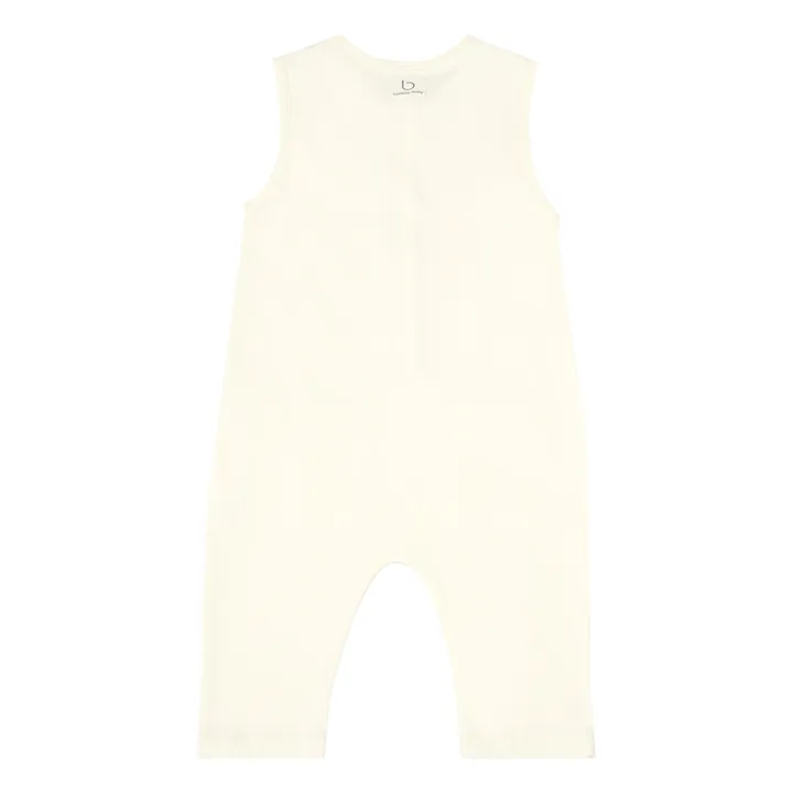 Bamboo Baby combinaison Coton Bio | Crème