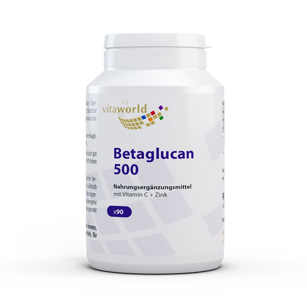 Betaglucan 500 + Vitamin C + Zink