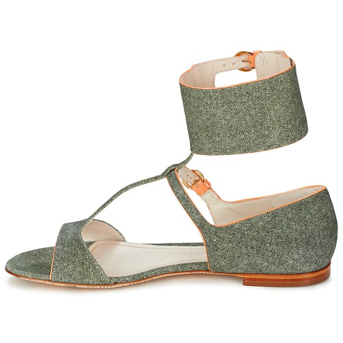 John Galliano - A65970 Verde / Beige
