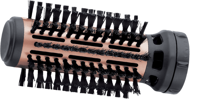 AS8810 Warmluftbürste Keratin Protect rotierende Heissluft Haar Bürste (45604560100) - Schwarz