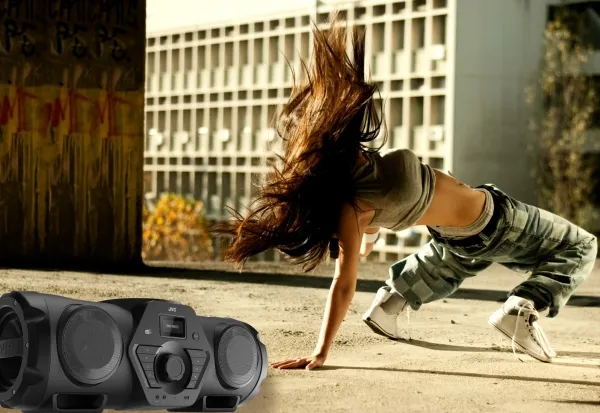 JVC BoomBlaster RV-NB300DAB - Boombox - 60 Watt