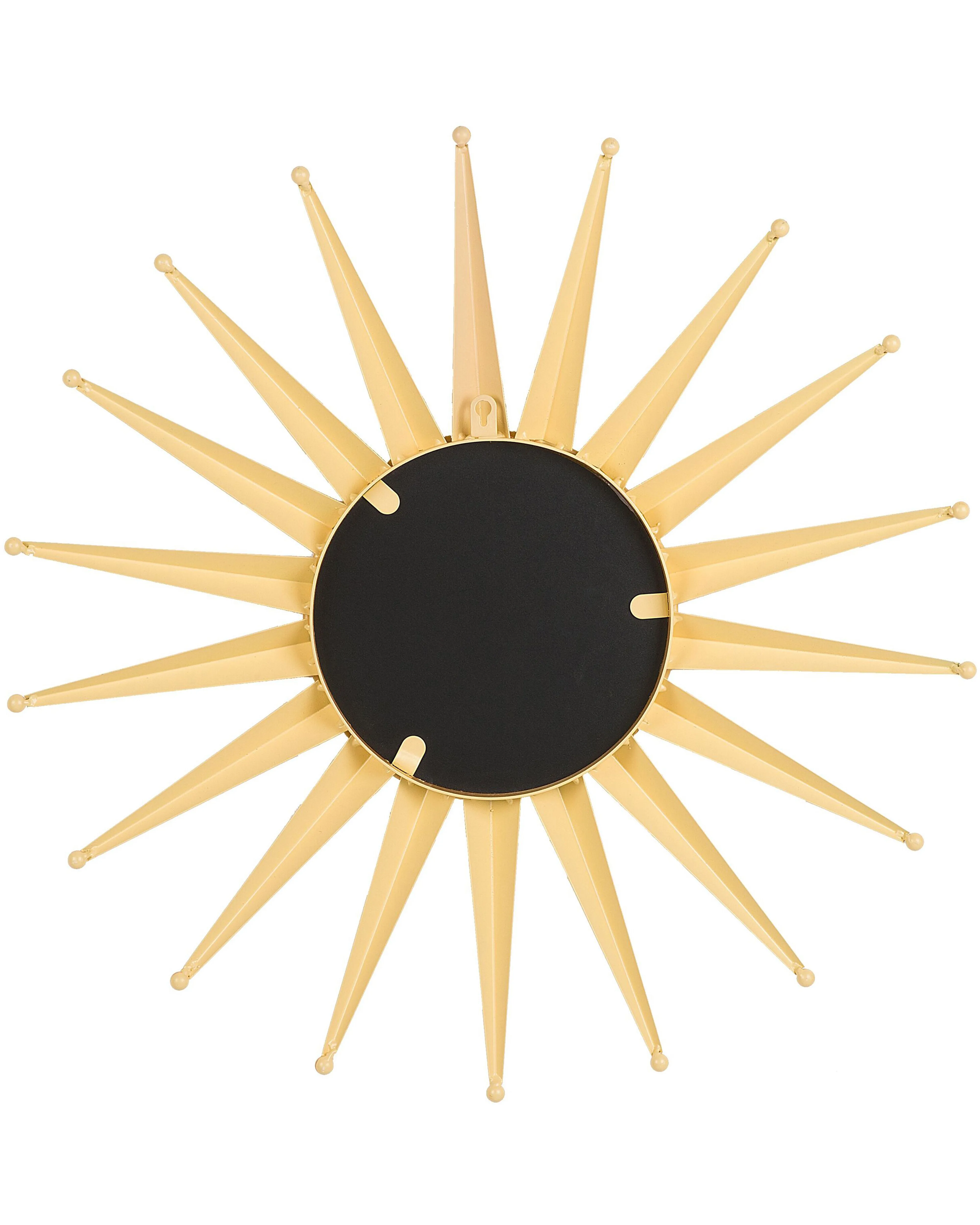 Wandspiegel PERELLI 60 cm 60 cm Metaal Goud