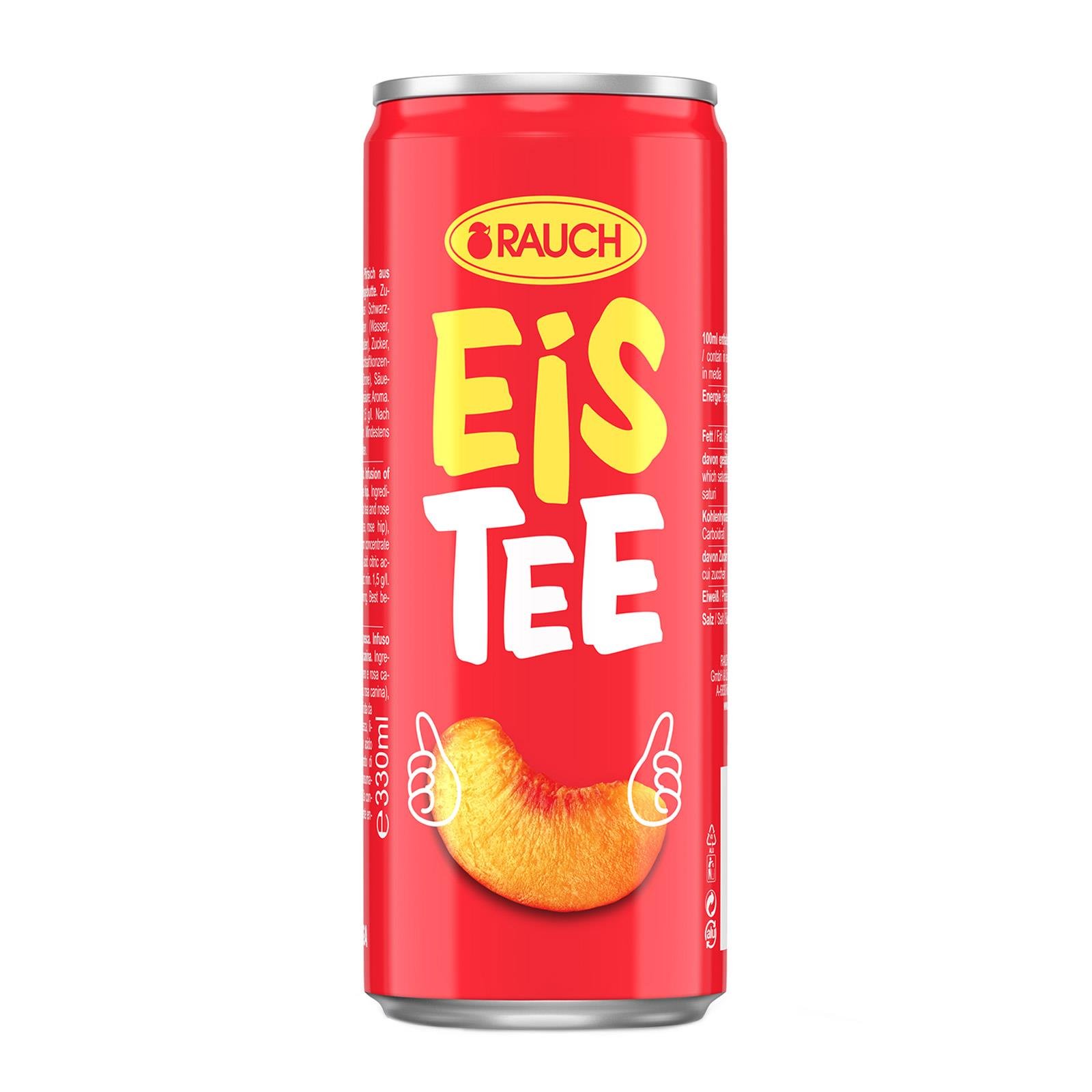 Rauch Eistee Pfirsich