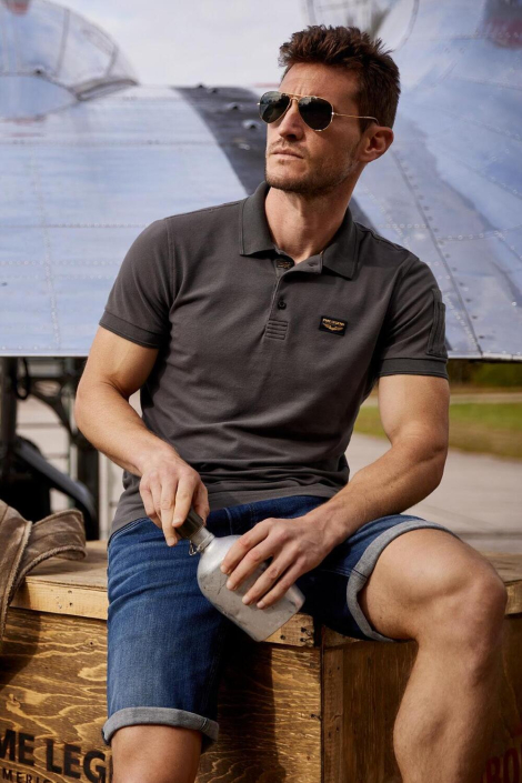 PME legend groene heren polo
