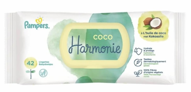 Pampers Babydoekjes Coco Harmonie 42 Stuks